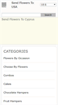 Mobile Screenshot of flowersdeliverycyprus.com